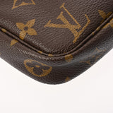 LOUIS VUITTON ルイヴィトン モノグラム ポシェット アクセソワール ブラウン M51980 レディース モノグラムキャンバス アクセサリーポーチ Bランク 中古 銀蔵