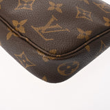 LOUIS VUITTON ルイヴィトン モノグラム ポシェット アクセソワール ブラウン M51980 レディース モノグラムキャンバス アクセサリーポーチ ABランク 中古 銀蔵