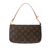 LOUIS VUITTON ルイヴィトン モノグラム ポシェット アクセソワール ブラウン M51980 レディース モノグラムキャンバス アクセサリーポーチ ABランク 中古 銀蔵