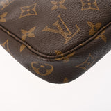 LOUIS VUITTON ルイヴィトン モノグラム ポシェット アクセソワール ブラウン M51980 レディース モノグラムキャンバス アクセサリーポーチ ABランク 中古 銀蔵