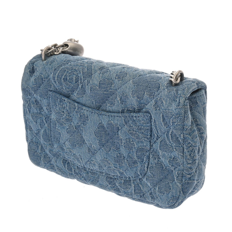 シャネル CHANEL ハンドバッグ バッグ デニム レディース ブルー系 【中古】 CHANEL シャネル マトラッセ ミニフラップバッグ ブルー AS3829