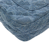 CHANEL シャネル マトラッセ ミニフラップバッグ ブルー AS3829 レディース デニム ショルダーバッグ Aランク 中古 銀蔵