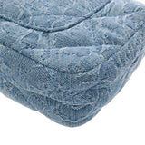 CHANEL シャネル マトラッセ ミニフラップバッグ ブルー AS3829 レディース デニム ショルダーバッグ Aランク 中古 銀蔵