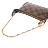 LOUIS VUITTON ルイヴィトン ダミエ ミニ ポシェット アクセソワール ブラウン N58009 レディース ダミエキャンバス アクセサリーポーチ ABランク 中古 銀蔵