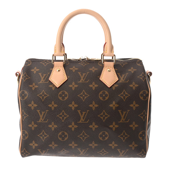 LOUIS VUITTON ルイヴィトン モノグラム スピーディ バンドリエール 25 ブラウン M46977 ユニセックス モノグラムキャンバス ハンドバッグ Aランク 中古 銀蔵