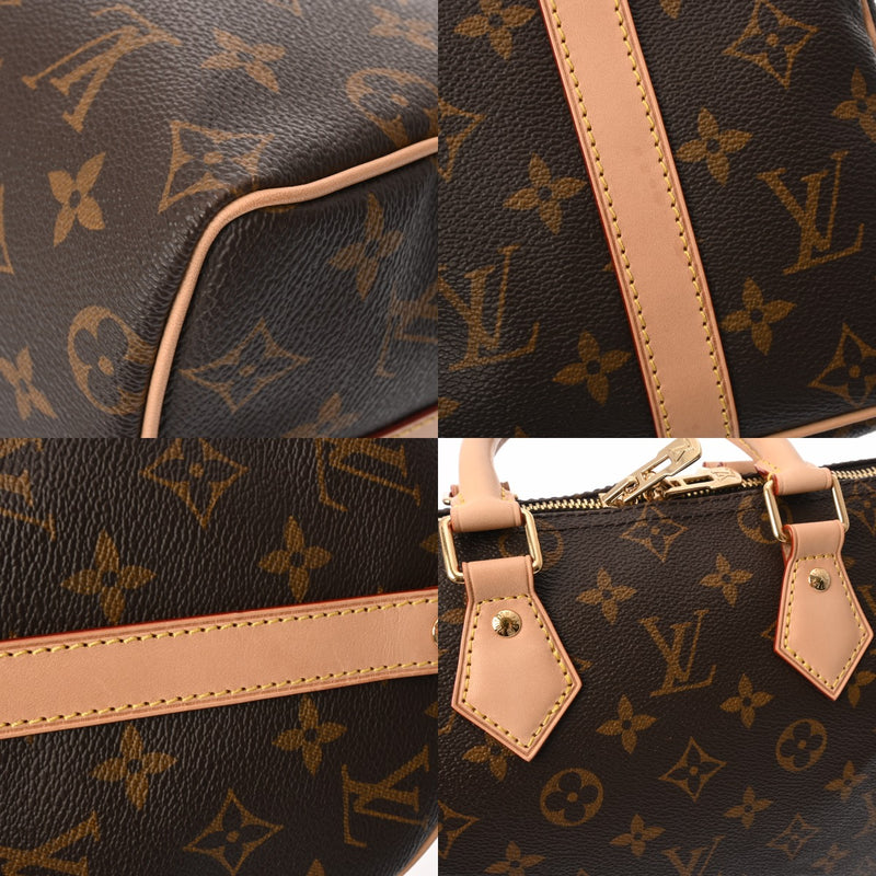 LOUIS VUITTON ルイヴィトン モノグラム スピーディ バンドリエール 25 ブラウン M46977 ユニセックス モノグラムキャンバス ハンドバッグ Aランク 中古 銀蔵