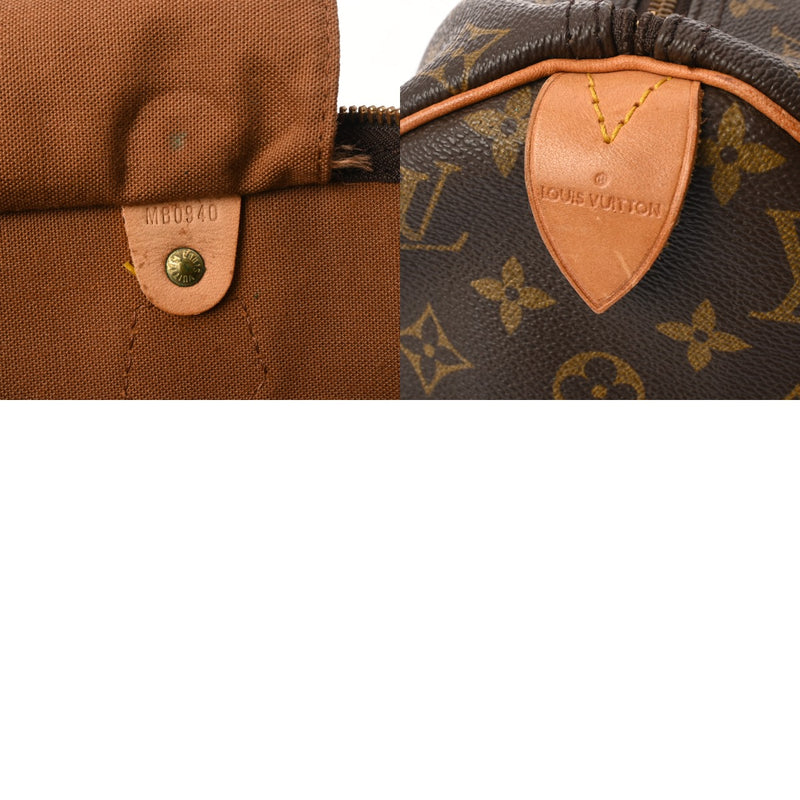 LOUIS VUITTON ルイヴィトン モノグラム スピーディ 40 ブラウン M41522 レディース モノグラムキャンバス ハンドバッグ Bランク 中古 銀蔵