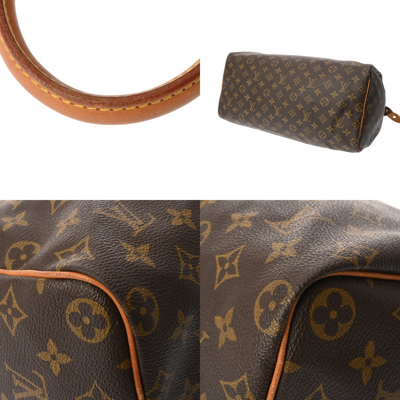 LOUIS VUITTON ルイヴィトン モノグラム スピーディ 40 ブラウン M41522 レディース モノグラムキャンバス ハンドバッグ Bランク 中古 銀蔵