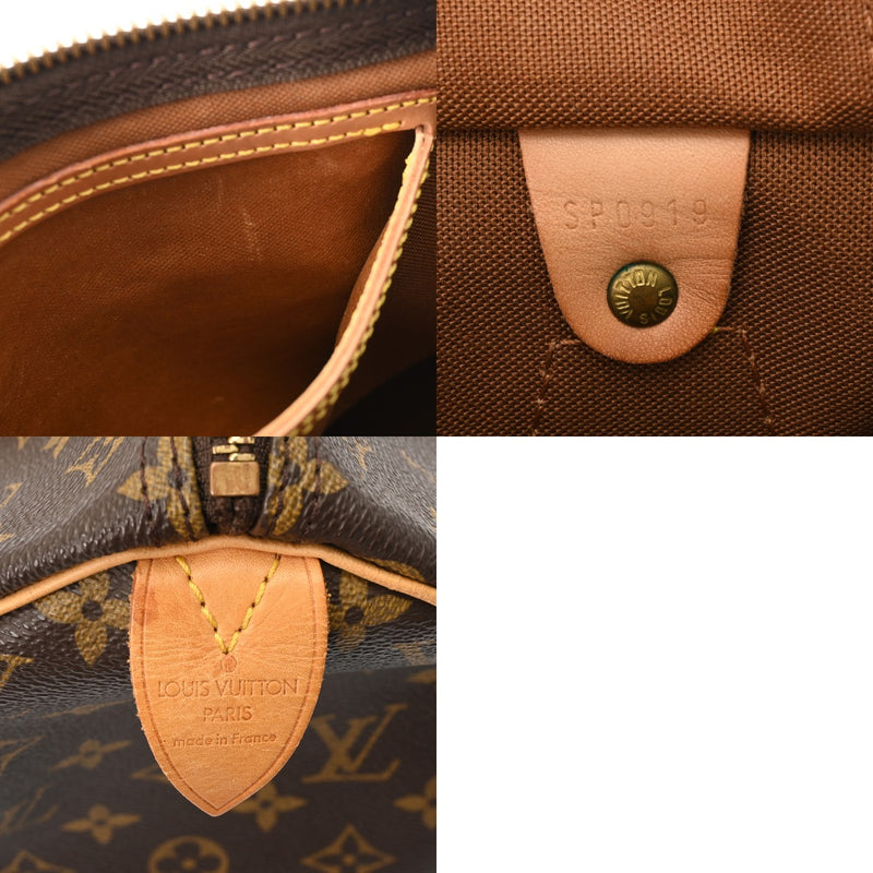 LOUIS VUITTON ルイヴィトン モノグラム スピーディ 30 旧型 ブラウン M41526 レディース モノグラムキャンバス ハンドバッグ Bランク 中古 銀蔵