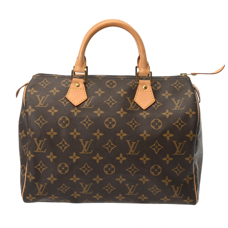 LOUIS VUITTON ルイヴィトン モノグラム スピーディ 30 旧型 ブラウン M41526 レディース モノグラムキャンバス ハンドバッグ Bランク 中古 銀蔵