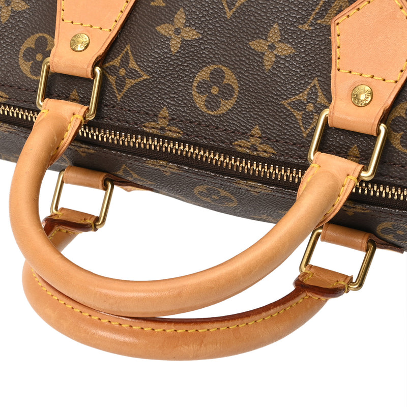 LOUIS VUITTON ルイヴィトン モノグラム スピーディ 30 旧型 ブラウン M41526 レディース モノグラムキャンバス ハンドバッグ Bランク 中古 銀蔵