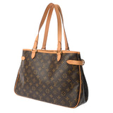 LOUIS VUITTON ルイヴィトン モノグラム バティニョール オリゾンタル ブラウン M51154 レディース モノグラムキャンバス トートバッグ ABランク 中古 銀蔵