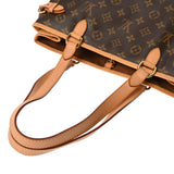 LOUIS VUITTON ルイヴィトン モノグラム バティニョール オリゾンタル ブラウン M51154 レディース モノグラムキャンバス トートバッグ ABランク 中古 銀蔵