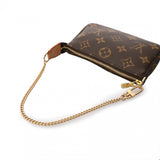LOUIS VUITTON ルイヴィトン モノグラム ミニ ポシェット アクセソワール ブラウン M58009 レディース モノグラムキャンバス アクセサリーポーチ Aランク 中古 銀蔵