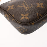 LOUIS VUITTON ルイヴィトン モノグラム ミニ ポシェット アクセソワール ブラウン M58009 レディース モノグラムキャンバス アクセサリーポーチ Aランク 中古 銀蔵