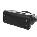 CHANEL シャネル ホーボーバッグ ブラック AS5417 レディース キャビアスキン ハンドバッグ Aランク 中古 銀蔵