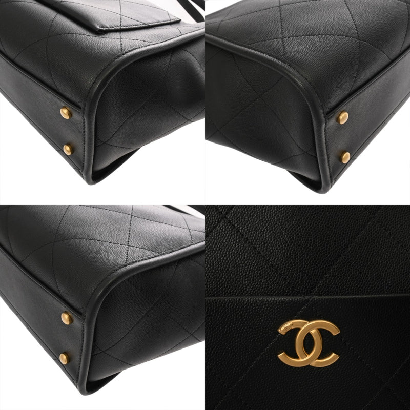 CHANEL シャネル ホーボーバッグ ブラック AS5417 レディース キャビア