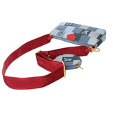 LOUIS VUITTON ルイヴィトン モノグラムデニム ミュルティ ポシェット アクセソワール ブルー M44990 レディース モノグラムデニム ショルダーバッグ ABランク 中古 銀蔵