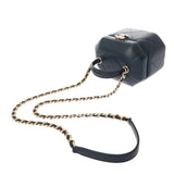 CHANEL シャネル マトラッセ スモールバニティ ネイビー AS2630 レディース カーフ バニティバッグ ABランク 中古 銀蔵