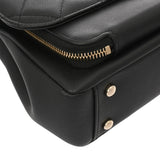 CHANEL シャネル マトラッセ ビジネスアフィニティ スモール ブラック A93607 レディース キャビアスキン 2WAYバッグ Aランク 中古 銀蔵