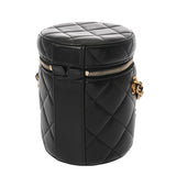 CHANEL シャネル マトラッセ ミニフラップバッグ ブラック AS3829 レディース ラムスキン ショルダーバッグ ABランク 中古 銀蔵