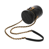 CHANEL シャネル マトラッセ ミニフラップバッグ ブラック AS3829 レディース ラムスキン ショルダーバッグ ABランク 中古 銀蔵