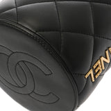 CHANEL シャネル マトラッセ ミニフラップバッグ ブラック AS3829 レディース ラムスキン ショルダーバッグ ABランク 中古 銀蔵