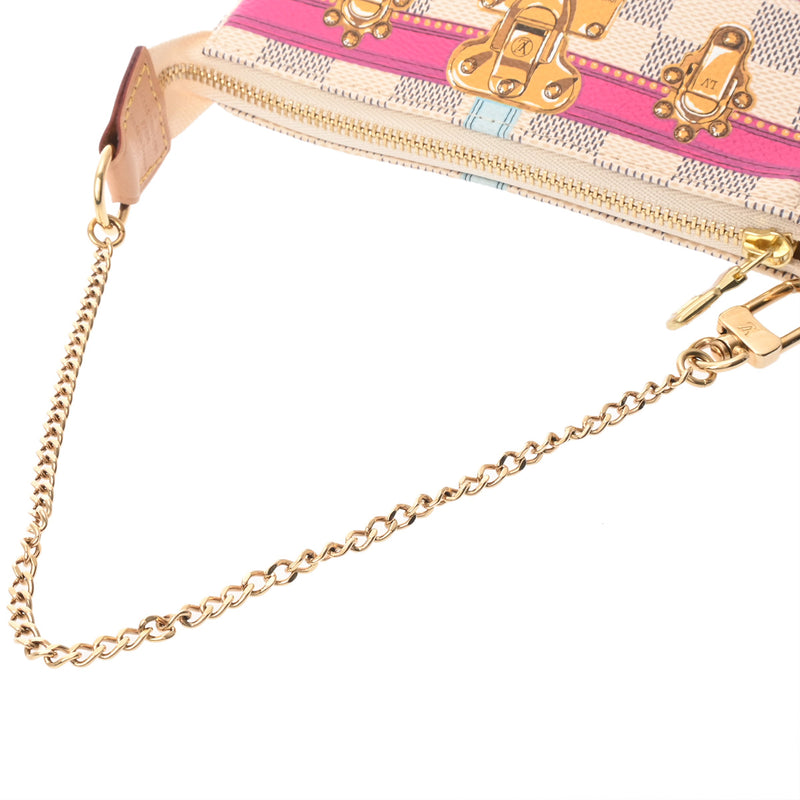 LOUIS VUITTON ルイヴィトン ダミエアズール ポシェットアクセソワール