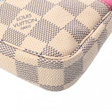 LOUIS VUITTON ルイヴィトン ダミエアズール ポシェットアクセソワール ハワイ限定 ホワイト N61008 レディース ダミエアズールキャンバス アクセサリーポーチ Aランク 中古 銀蔵