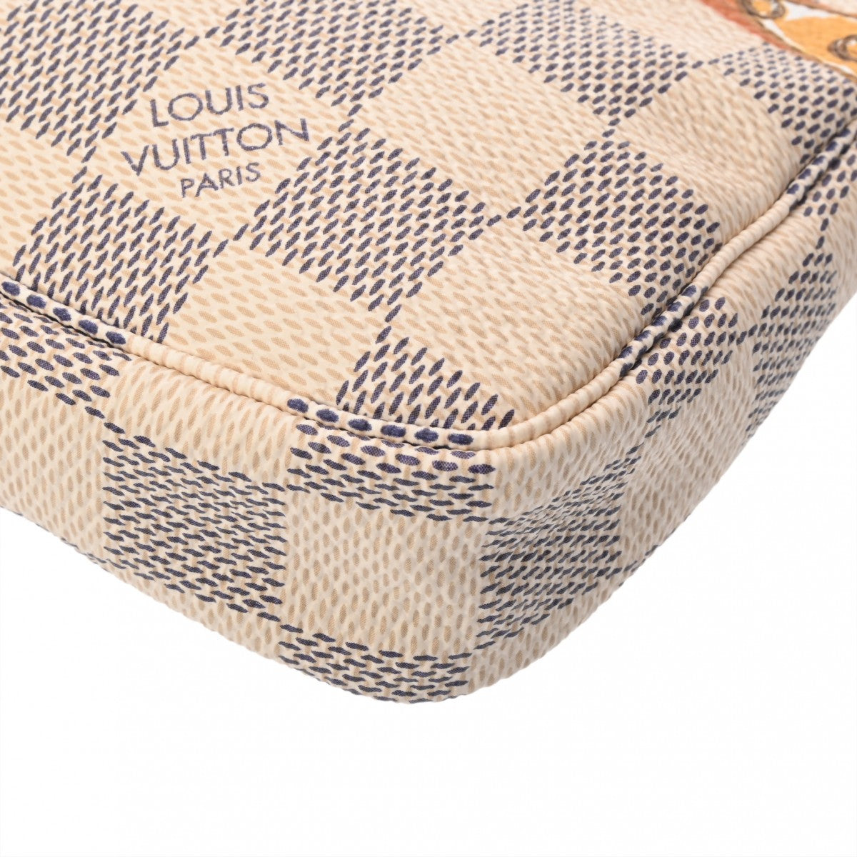 LOUIS VUITTON ルイヴィトン ダミエアズール ポシェットアクセソワール