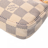 LOUIS VUITTON ルイヴィトン ダミエアズール ポシェットアクセソワール ハワイ限定 ホワイト N61008 レディース ダミエアズールキャンバス アクセサリーポーチ Aランク 中古 銀蔵