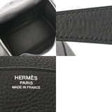 HERMES エルメス リンディ 30 ブラック U刻印(2022年頃) レディース トリヨンクレマンス 2WAYバッグ 新同 中古 銀蔵