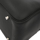 HERMES エルメス リンディ 30 ブラック U刻印(2022年頃) レディース トリヨンクレマンス 2WAYバッグ 新同 中古 銀蔵