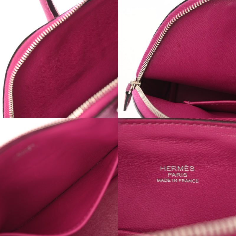 HERMES エルメス ボリード 1923 ミニ 2WAY ローズパープル A刻印(2017年頃) レディース エバーカラー ハンドバッグ Aランク 中古 銀蔵
