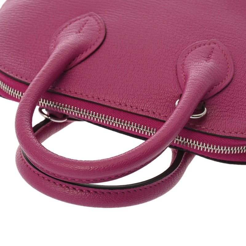 HERMES エルメス ボリード 1923 ミニ 2WAY ローズパープル A刻印(2017年頃) レディース エバーカラー ハンドバッグ Aランク 中古 銀蔵
