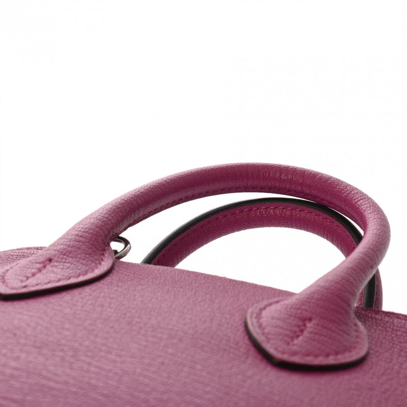 HERMES エルメス ボリード 1923 ミニ 2WAY ローズパープル A刻印(2017年頃) レディース エバーカラー ハンドバッグ Aランク 中古 銀蔵