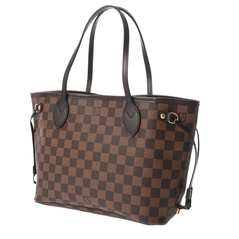 LOUIS VUITTON ルイヴィトン ダミエ ネヴァーフル PM ブラウン N41359 レディース ダミエキャンバス ハンドバッグ Aランク 中古 銀蔵
