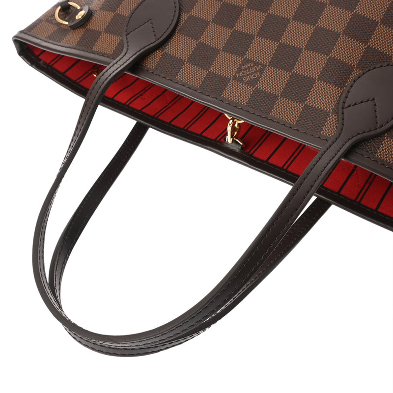 LOUIS VUITTON ルイヴィトン ダミエ ネヴァーフル PM ブラウン N41359 レディース ダミエキャンバス ハンドバッグ Aランク 中古 銀蔵