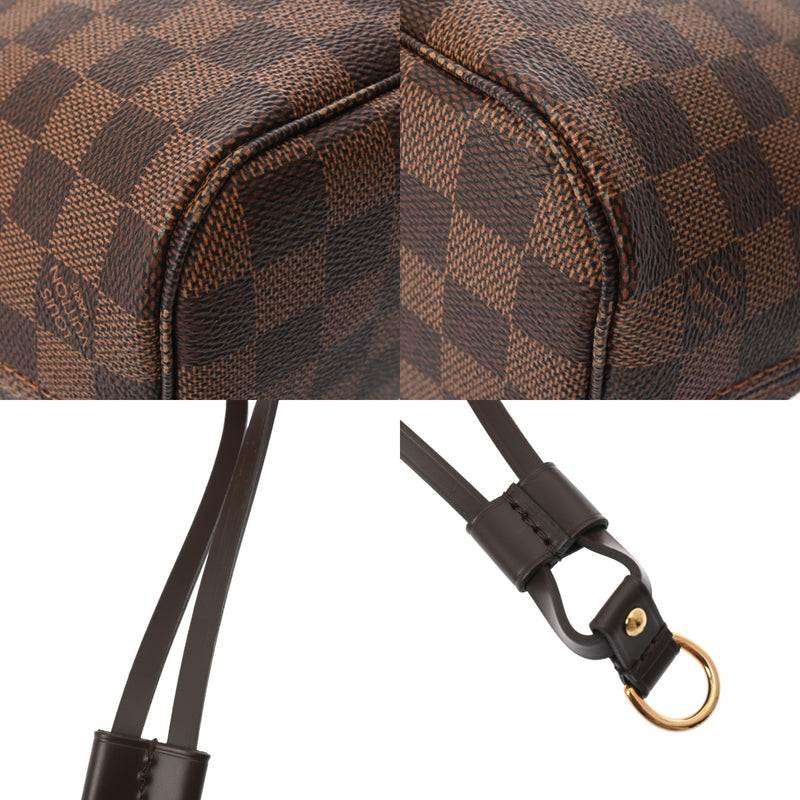 LOUIS VUITTON ルイヴィトン ダミエ ネヴァーフル PM ブラウン N41359 レディース ダミエキャンバス ハンドバッグ Aランク 中古 銀蔵