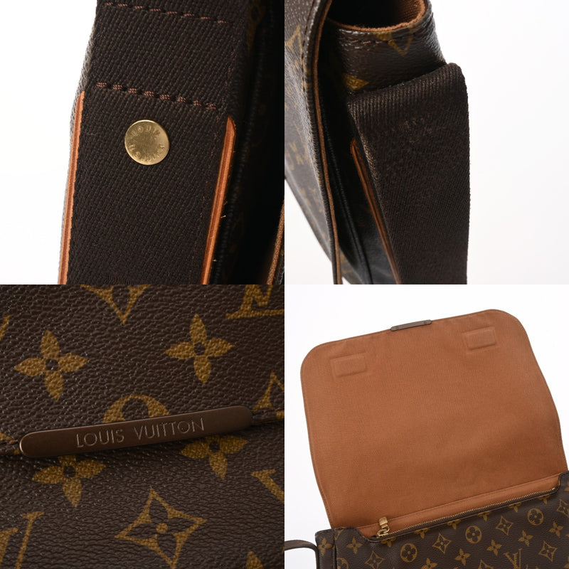 LOUIS VUITTON ルイヴィトン モノグラム メッセンジャー ボブール MM ブラウン M97038 レディース モノグラムキャンバス ショルダーバッグ ABランク 中古 銀蔵