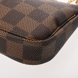 LOUIS VUITTON ルイヴィトン ダミエ ミニ アクセサリーポーチ ブラウン N58009 レディース ダミエキャンバス アクセサリーポーチ 新同 中古 銀蔵