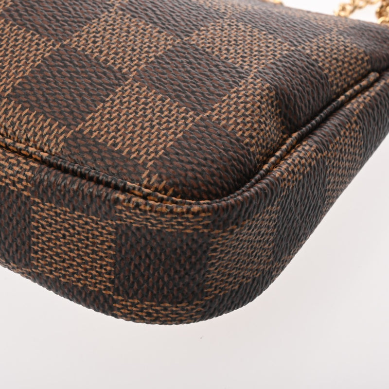 LOUIS VUITTON ルイヴィトン ダミエ ミニ アクセサリーポーチ ブラウン