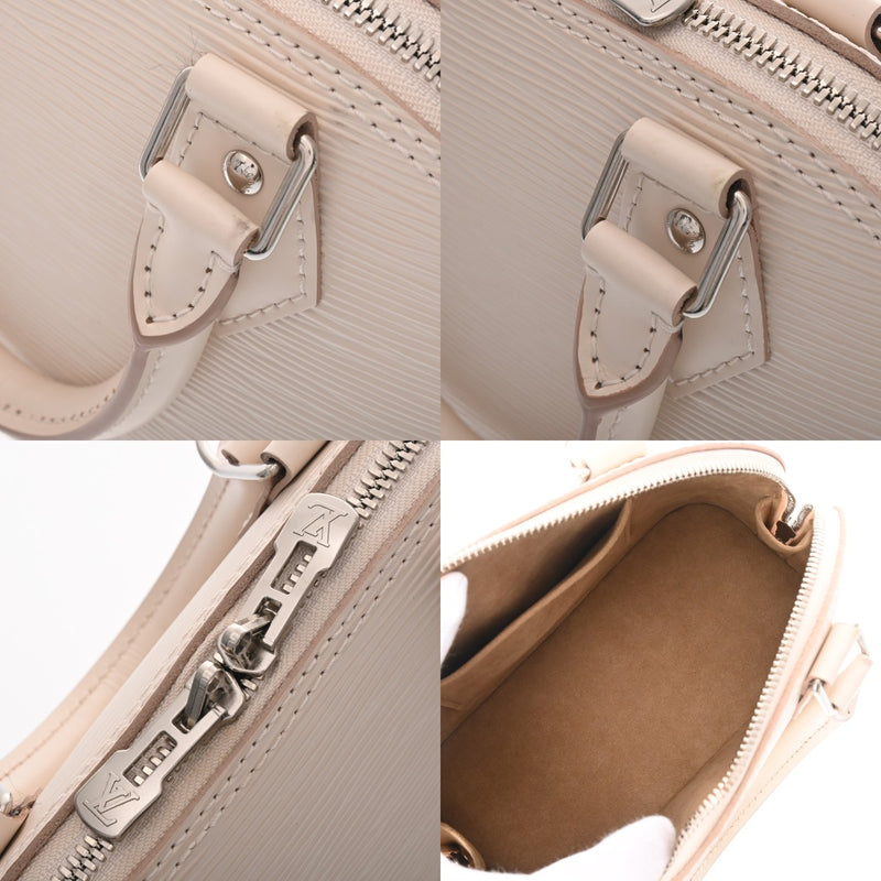 ルイヴィトン　エピ／アルマ　ホワイトハンドバッグ LOUIS VUITTON ルイヴィトン エピ アルマBB 2WAYバッグ ハンドバッグ