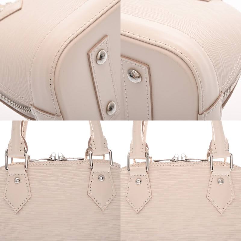 ルイヴィトン　エピ／アルマ　ホワイトハンドバッグ LOUIS VUITTON ルイヴィトン エピ アルマ BB 2WAY クウォーツホワイト