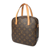 LOUIS VUITTON ルイヴィトン モノグラム スポンティーニ ブラウン M47500 レディース モノグラムキャンバス ハンドバッグ Bランク 中古 銀蔵