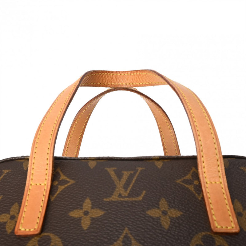 LOUIS VUITTON ルイヴィトン モノグラム スポンティーニ ブラウン M47500 レディース モノグラムキャンバス ハンドバッグ Bランク 中古 銀蔵