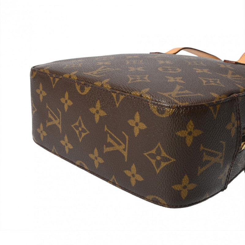 LOUIS VUITTON ルイヴィトン モノグラム スポンティーニ ブラウン M47500 レディース モノグラムキャンバス ハンドバッグ Bランク 中古 銀蔵