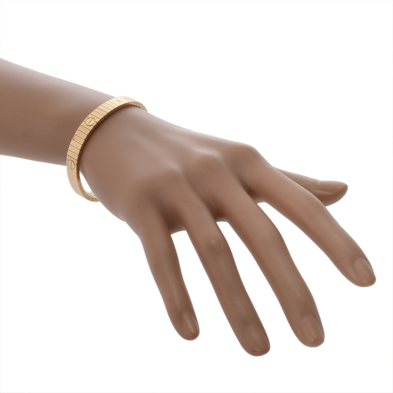 CARTIER カルティエ ラブ アンリミテッドブレスレット #16 レディース K18イエローゴールド YG ブレスレット Aランク 中古 銀蔵