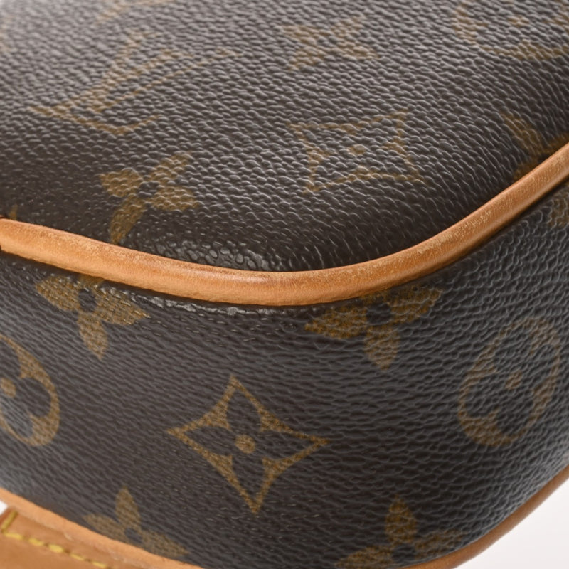 LOUIS VUITTON ルイヴィトン モノグラム ポシェットガンジュ ブラウン