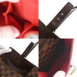 LOUIS VUITTON ルイヴィトン ダミエ ユゼス ブラウン N51128 レディース ダミエキャンバス トートバッグ Aランク 中古 銀蔵